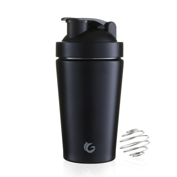 One Green Bottle - Scratch Resistant Stainless Steel Protein Shaker/Smoothie Shaker (500ml)